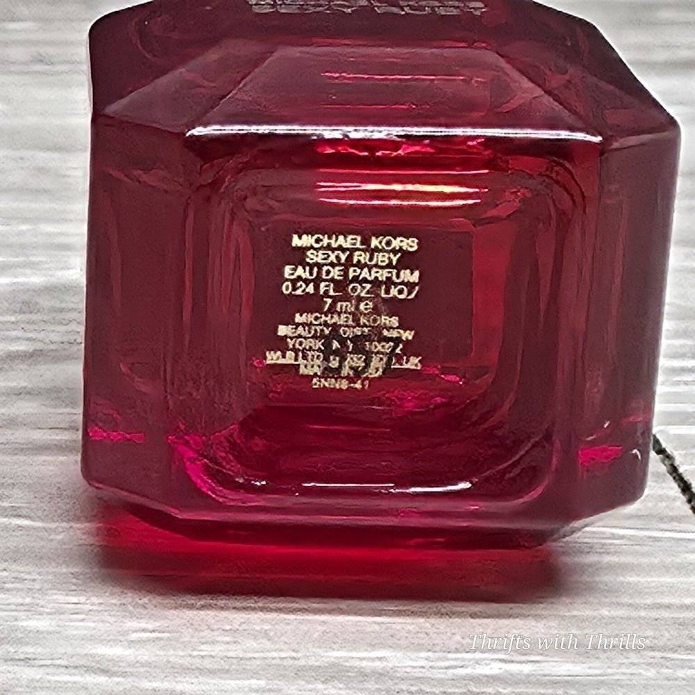 Michael Kors - Sexy Ruby - 0.24oz /7ml - Mini Splash For Women - No Box - Picture 8 of 10